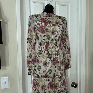 Me + Em floral rayon maxi dress women 6